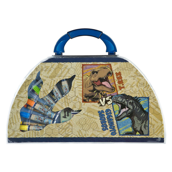Jurrasic World Kleurkoffer 51-delig