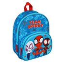 Spiderman Spidey and Friends Rugtas 30.5x25.5x10 cm Blauw/Rood