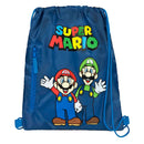 Gymtas Super Mario Blauw