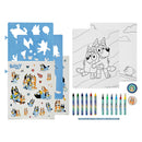 Stencil en Kleurset Bluey - 49dlg.