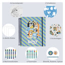 Stencil en Kleurset Bluey - 49dlg.