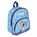 Bluey Rugtas 30.5x10x25.5 cm Lichtblauw/Donkerblauw