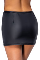 Skirt Rhinestone Zip L