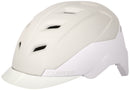 Fietshelm Polisport e'City L (58-61 cm) - crème  / wit