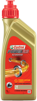 Olie Castrol Power RS Scooter 2T - fles à 1 liter