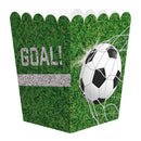 Papieren Snackboxen Voetbal - 8st.