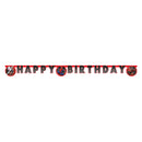 Letter Guirlande Happy Birthday Spiderman World of Web
