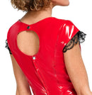 Vinyl Dress red M