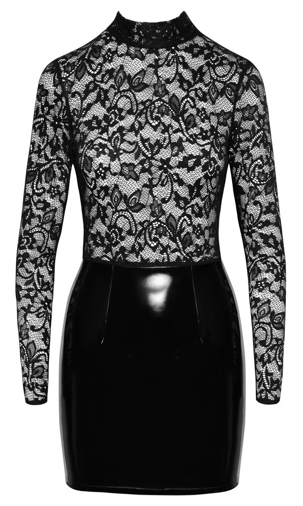 Vinyl Dress Lace M