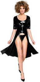 Vinyl Coat Dress S