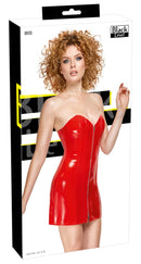 Vinyl Dress red M