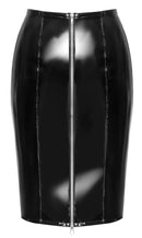 Vinyl Skirt Zip black L