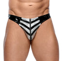 Vinyl Briefs Men L