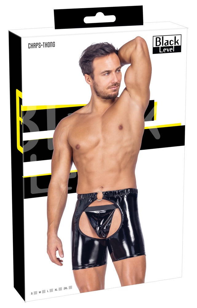 Men's Vinyl Chaps S