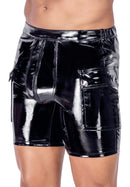 Men's Vinyl Shorts XL
