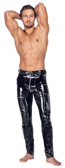 Men's Vinyl Trousers XL