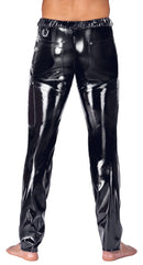Men's Vinyl Trousers XL