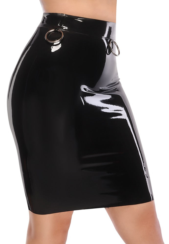 Latex Skirt M