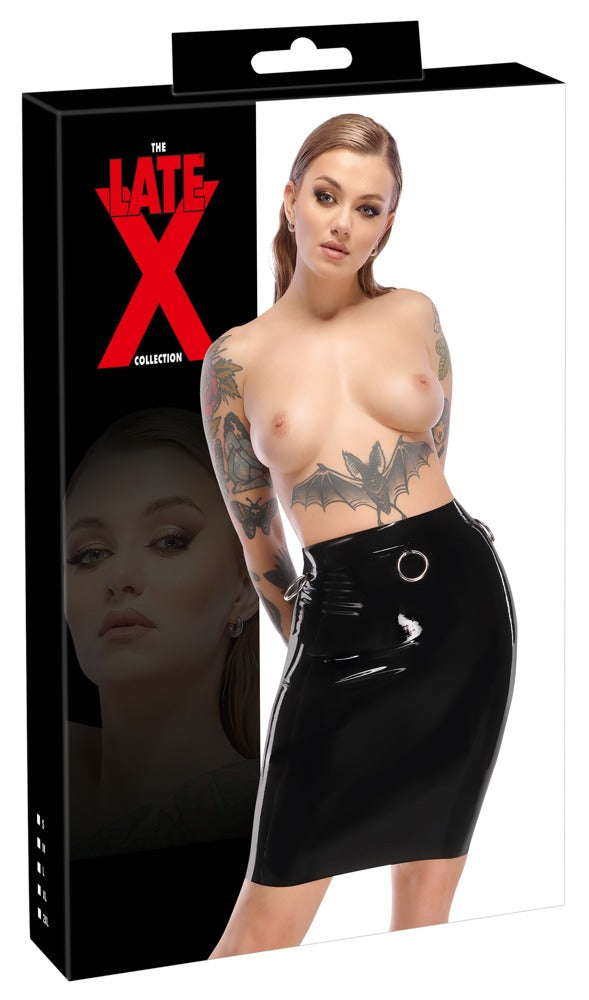 Latex Skirt M
