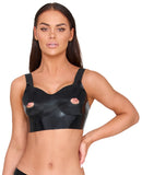 Latex Top black L