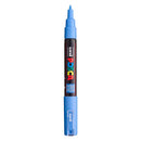 Uni Posca Verfmarker 1MC Hemelblauw- Conische punt - 1 mm