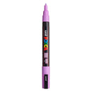 Uni Posca PC3M Acrylmarker Lavendel - ronde punt tot 1,3 mm