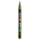Uni Posca PC3M Verfmarker Kaki - ronde punt tot 1,3 mm