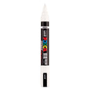 Uni Posca Brushmarker PC5BR Wit - Brushpunt 1-4 mm