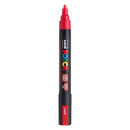 Uni Posca Verfmarker PC5M Neon Rood - conische punt 2,5 mm