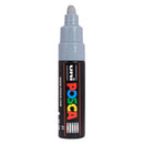 Uni Posca Verfmarker 7M Grijs - conische punt 4,5mm