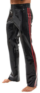 Men's Latex Trousers black L