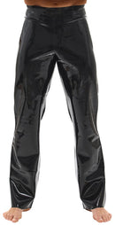 Men's Latex Trousers black L