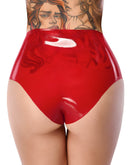 Latex Briefs red M