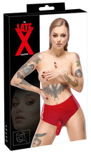 Latex Briefs red M
