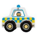 Bigjigs Houten Politie Auto