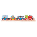 Bigjigs Houten Goederentrein - 9dlg.