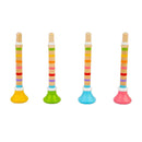 Bigjigs Houten Gekleurde Trompet