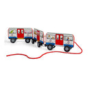 Bigjigs Houten Londen Trekbus