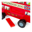 Bigjigs Houten Londen Bus Trekfiguur