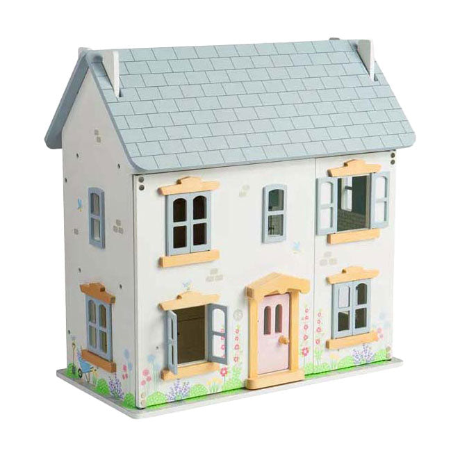 Bigjigs Houten Zomerhuis Poppenhuis