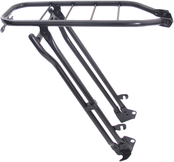 Achterdrager 28" Gazelle 66cm met klapstandaard - zwart