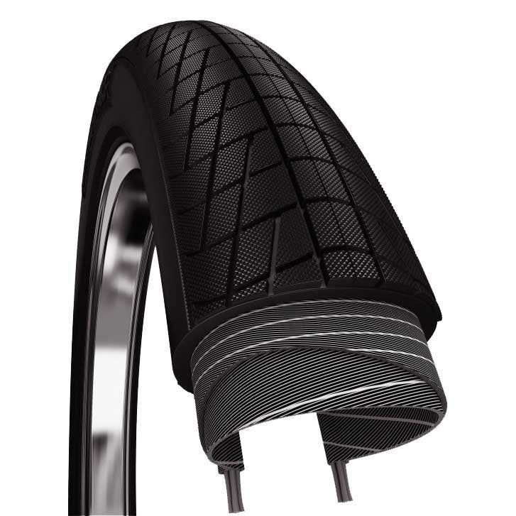 Buitenband voor fatbikes Urban Proof Fat Tyre Razor Normal 20 x 4.00" / 100-406 mm - zwart