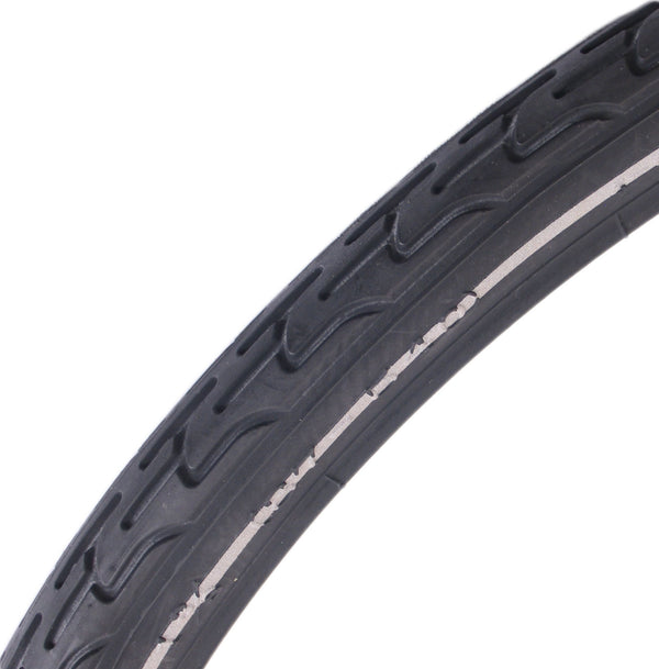 Buitenband Deli Tire S-604 24 x 1 3/8" / 37-540 - zwart met reflectie
