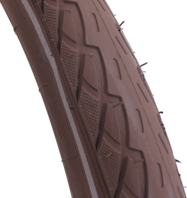 Buitenband Deli Tire S-206 26 x 1.75" / 47-559 mm - bruin met reflectie