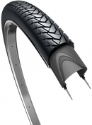 Buitenband Edge Traveller Basic 28 x 1.60" / 42-622 - zwart met reflectie