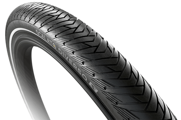 Buitenband Scalato Diverso S 27.5 x 2.40" / 62-584 mm - zwart met reflectie