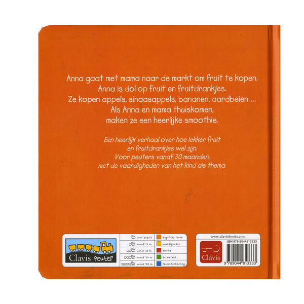 Anna eet graag fruit