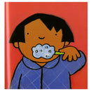 Anna poetst haar tanden