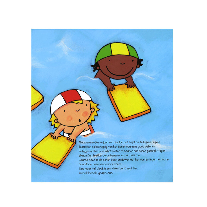 Grote Anna Leert Zwemmen