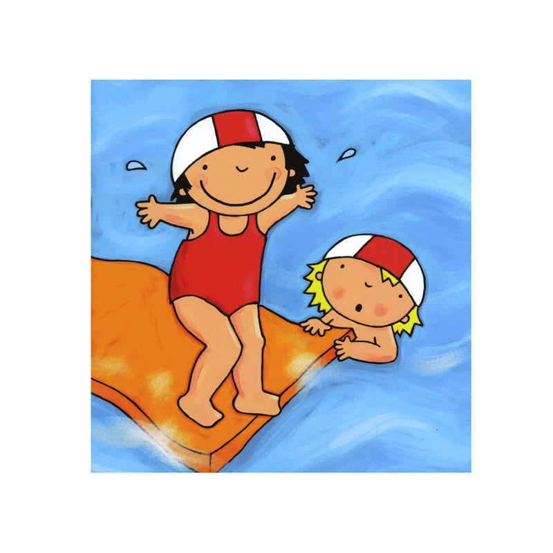 Grote Anna Leert Zwemmen